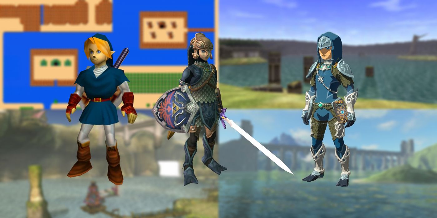 Lake Hylia changes only slightly between Zelda games