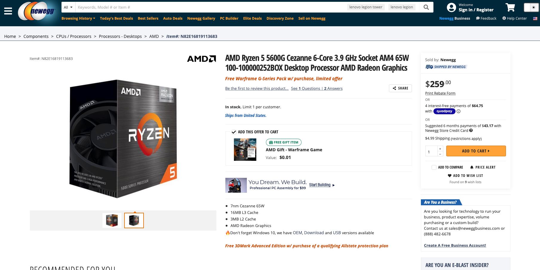 AMD Ryzen 5000 G-Series CPUs: Best To Buy & How Much