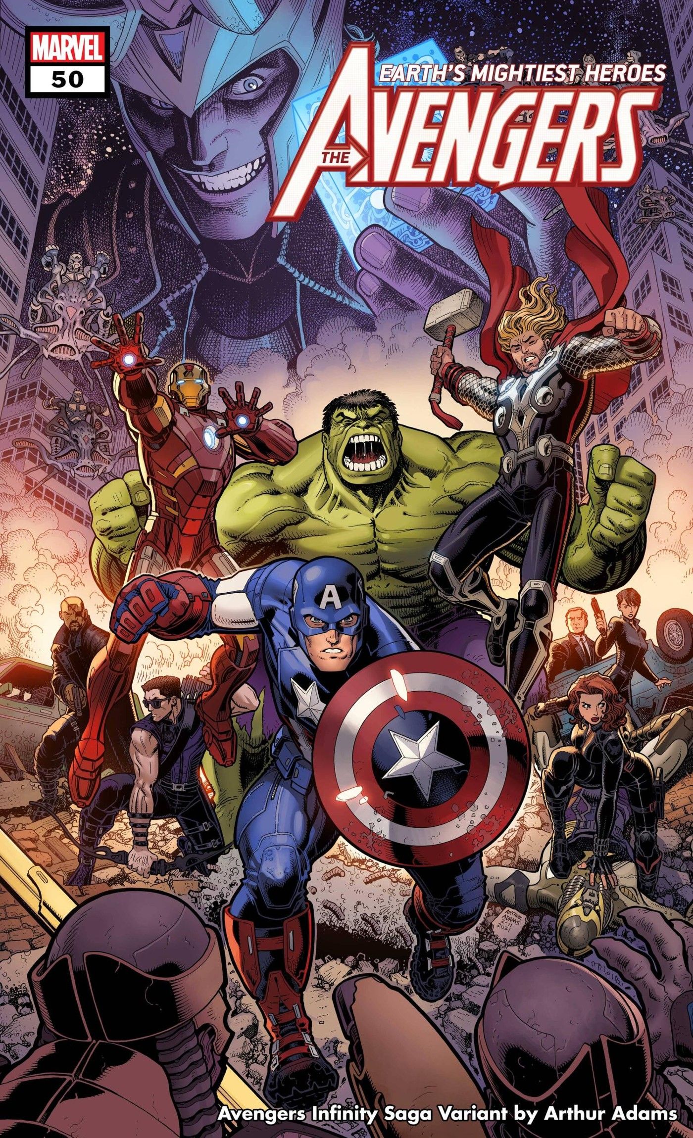 The Avengers' Greatest MCU Phase 1 Battles Recreated in Marvel Covers