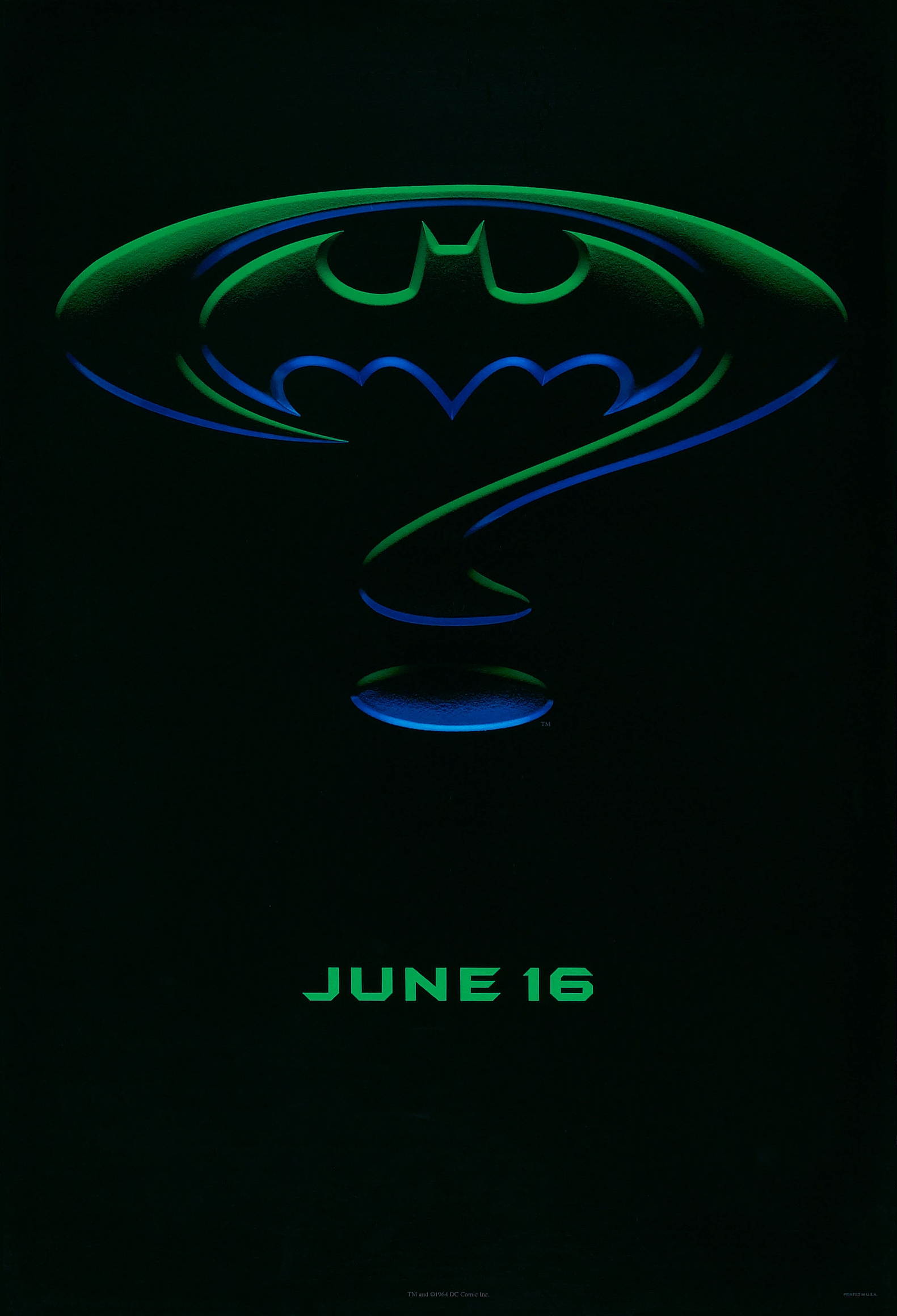 Batman Forever Teaser Poster