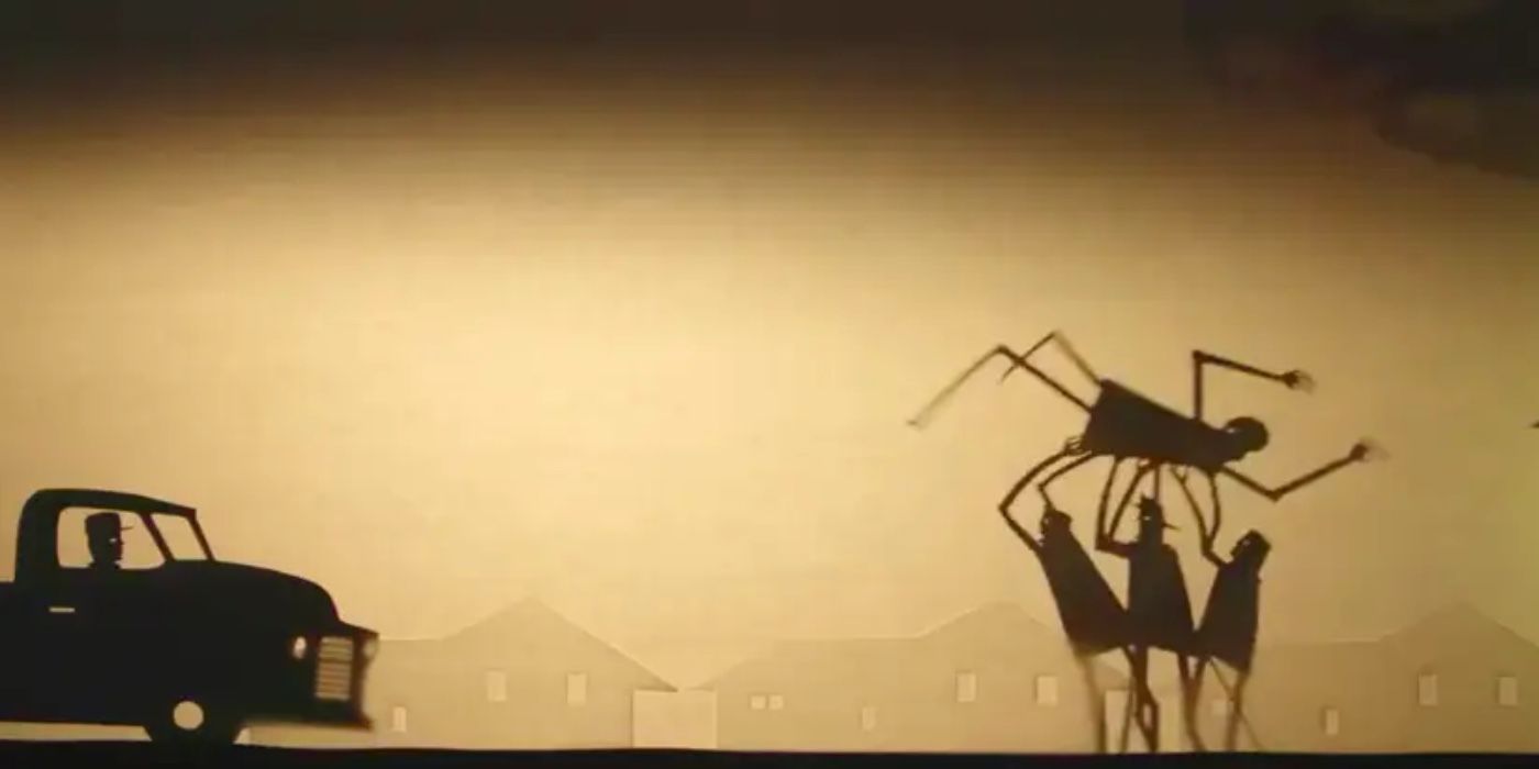 Candyman shadow puppets