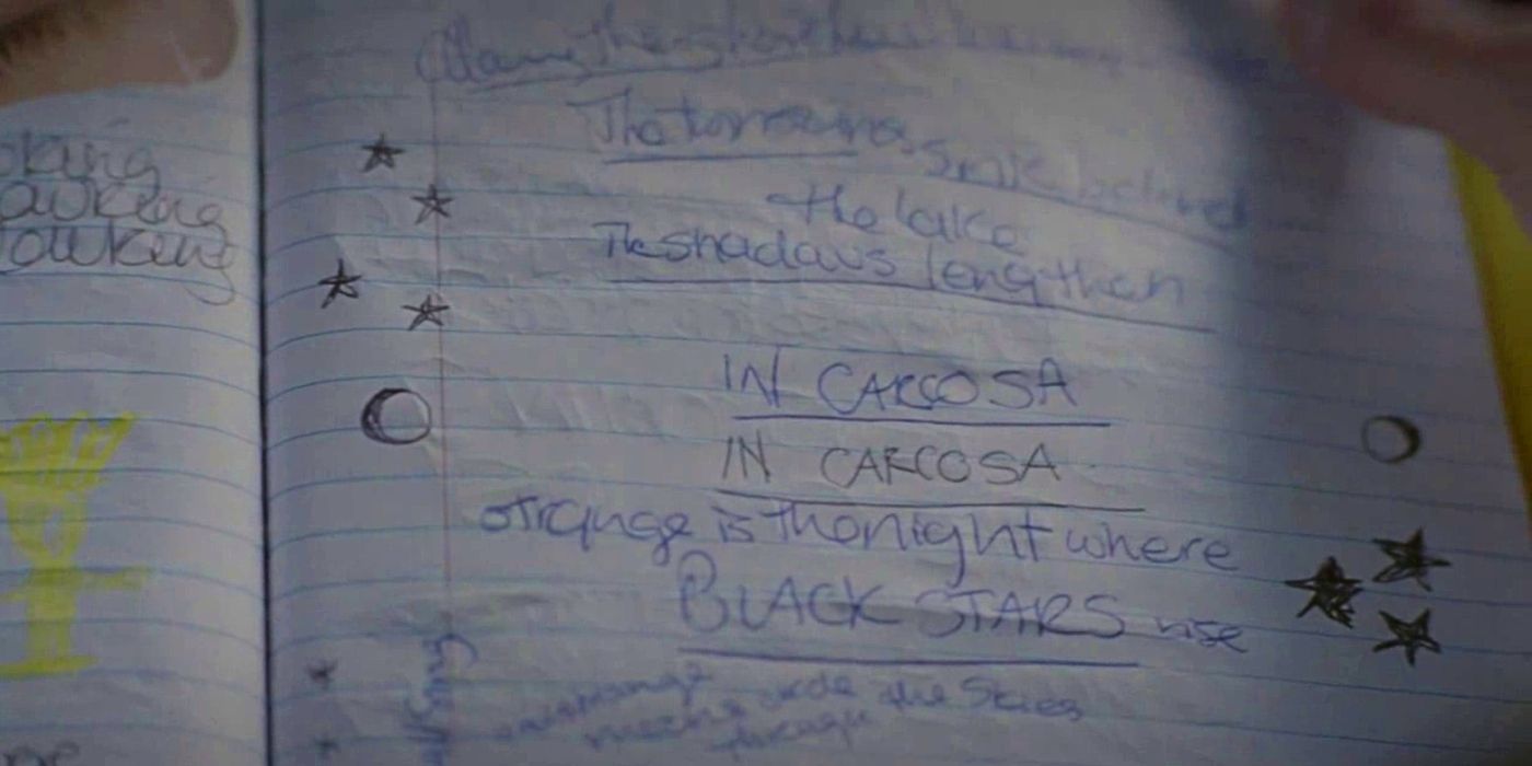 Notes from True Detective season 1 about Carcosa and the black stars