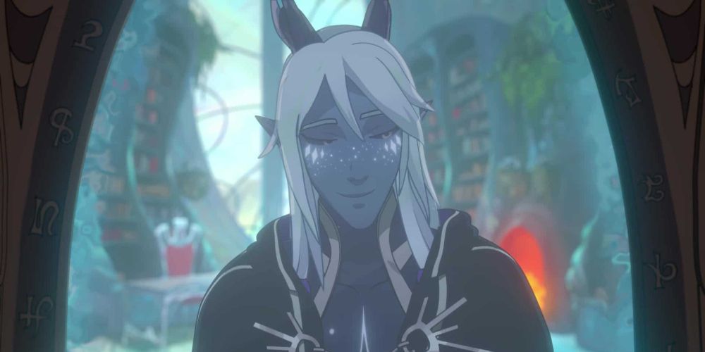 Aaravos shows rare smile in The Dragon Prince
