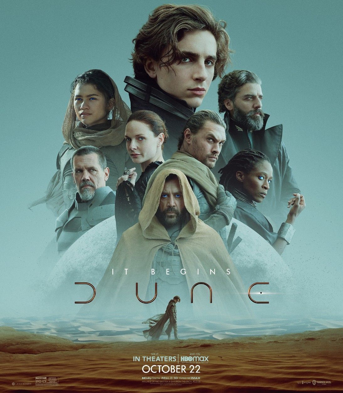 Cartel oficial de la película Dune.
