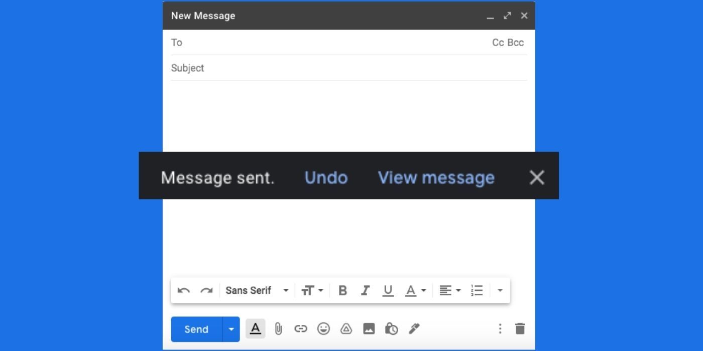 how to unsend gmail