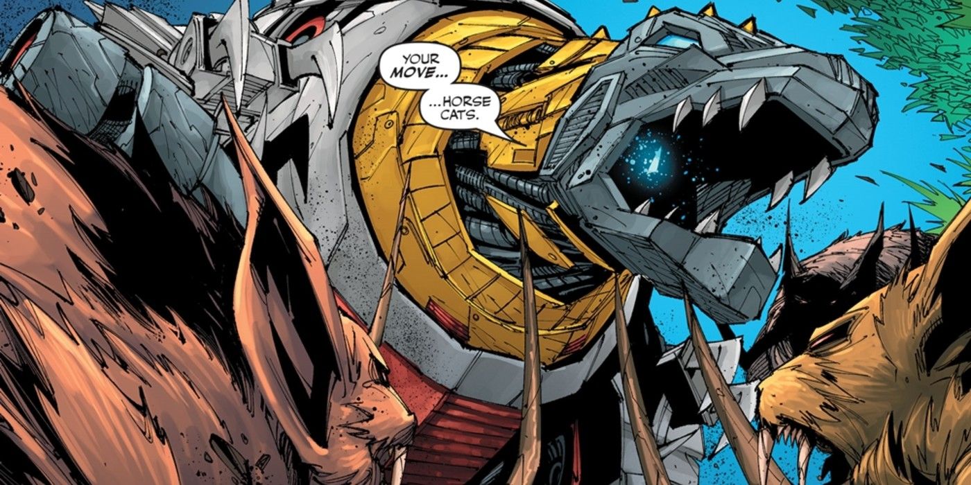 Transformers’ Grimlock is Destined for Epic Fight With a Dragon