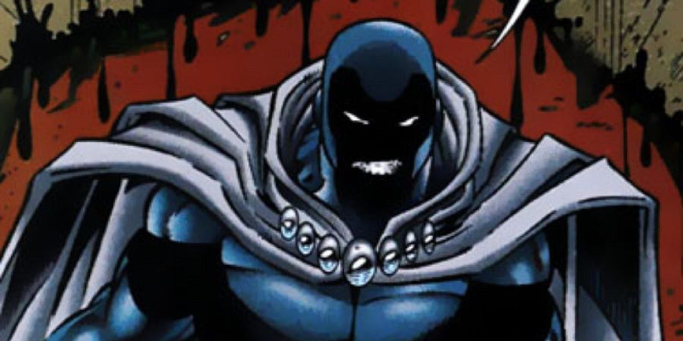 Obsidian olha severamente da DC Comics 