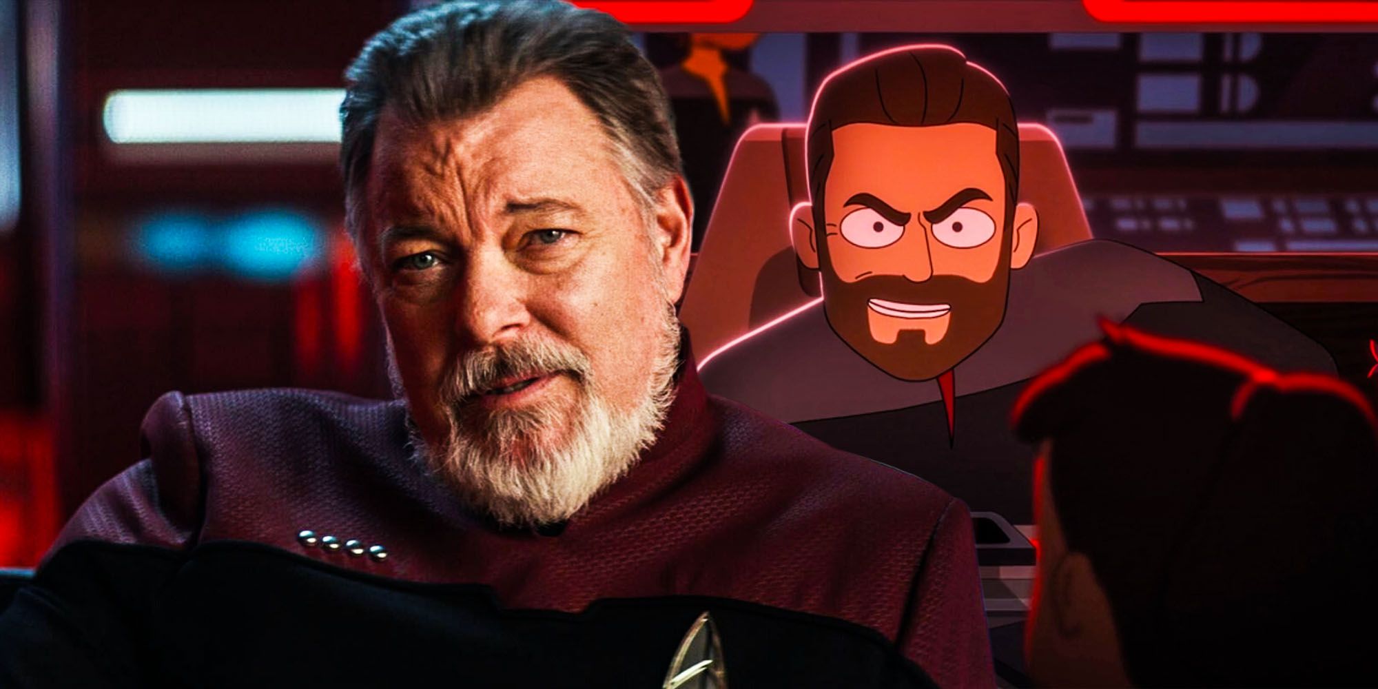 Jornada nas Estrelas Picard Capitão do Convés Inferior Will Riker