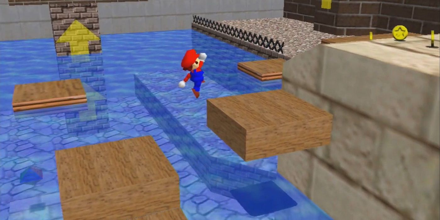 Super Mario 64 worlds ranked wet-dry world