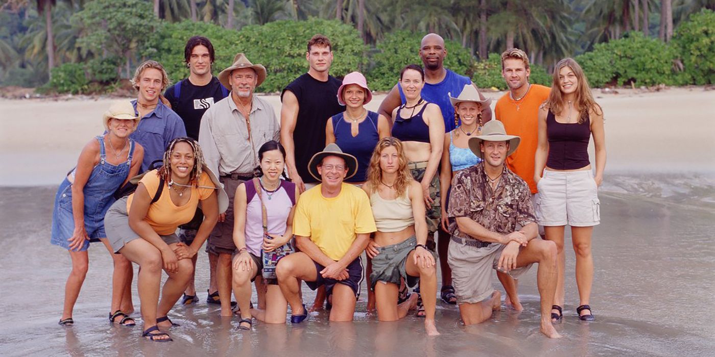 A cast photo of the players from Survivor: Thailand.