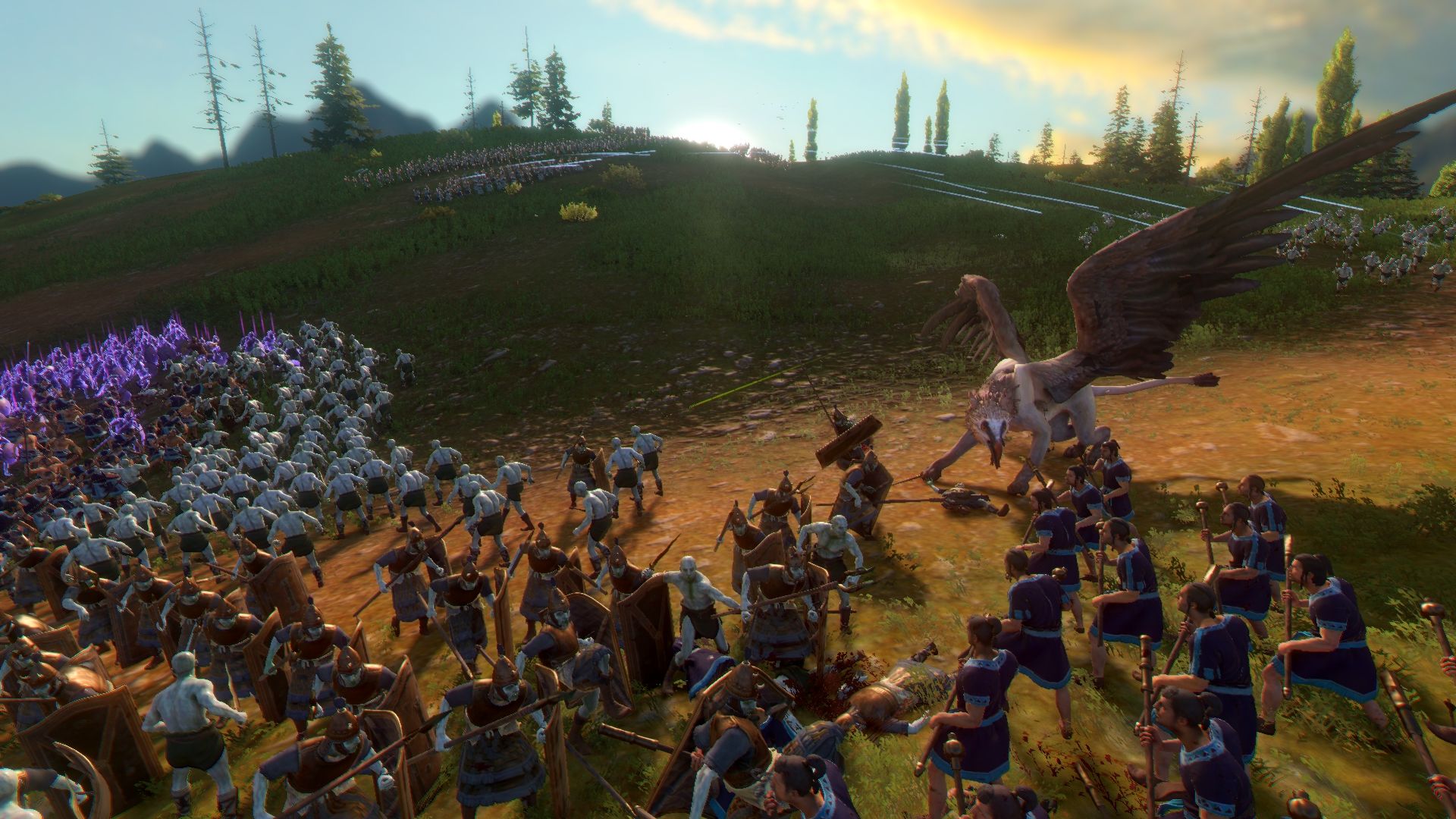 A Total War Saga Troy Mythos Gryphon Battle