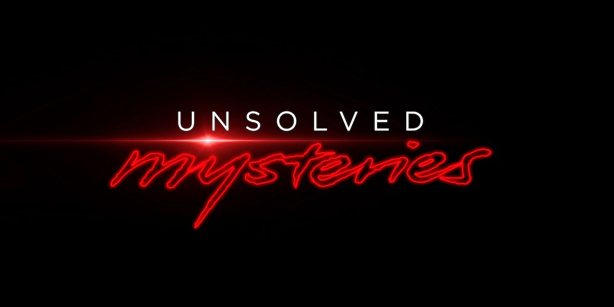Unsolved Mysteries logo on Netflix