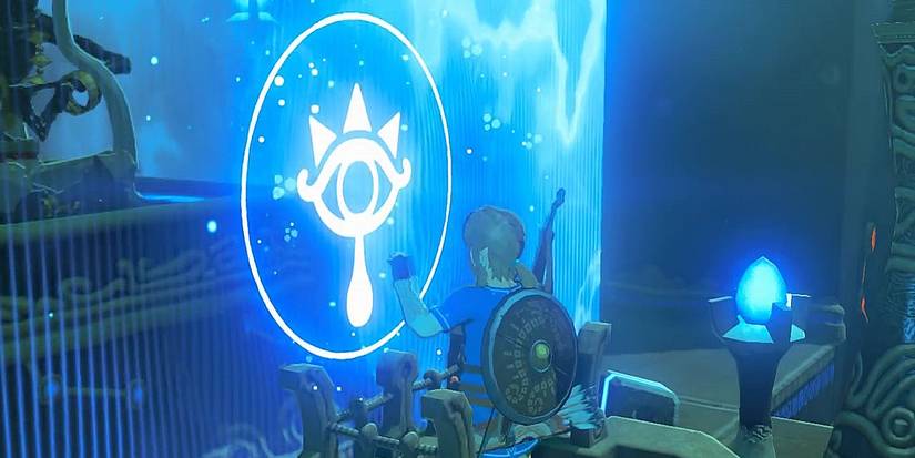 Legend of Zelda Breath of the Wild Shine Sheikah Symbol