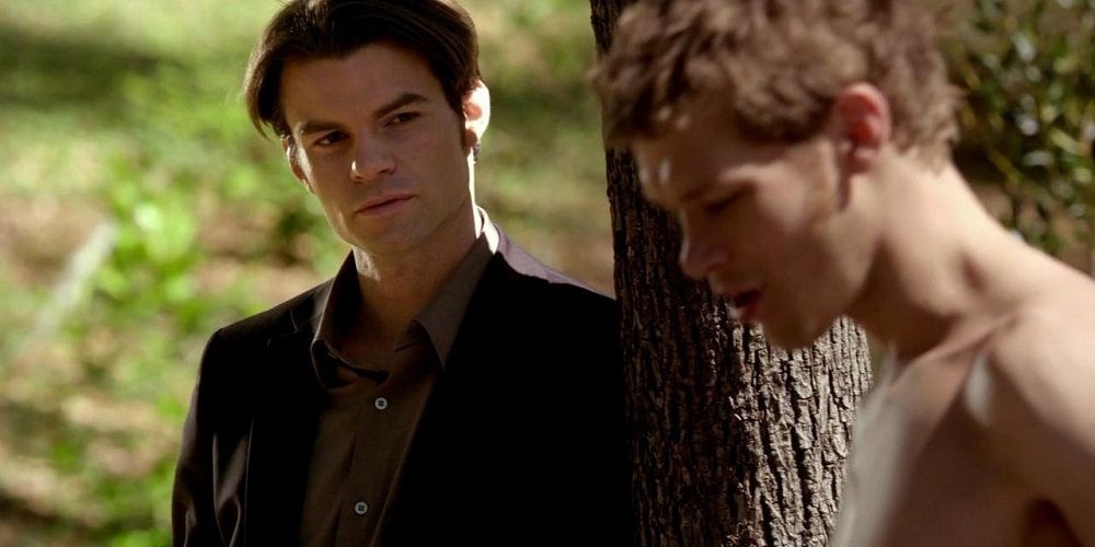 Elijah and Klaus Mikaelson in The Vampire Diaries