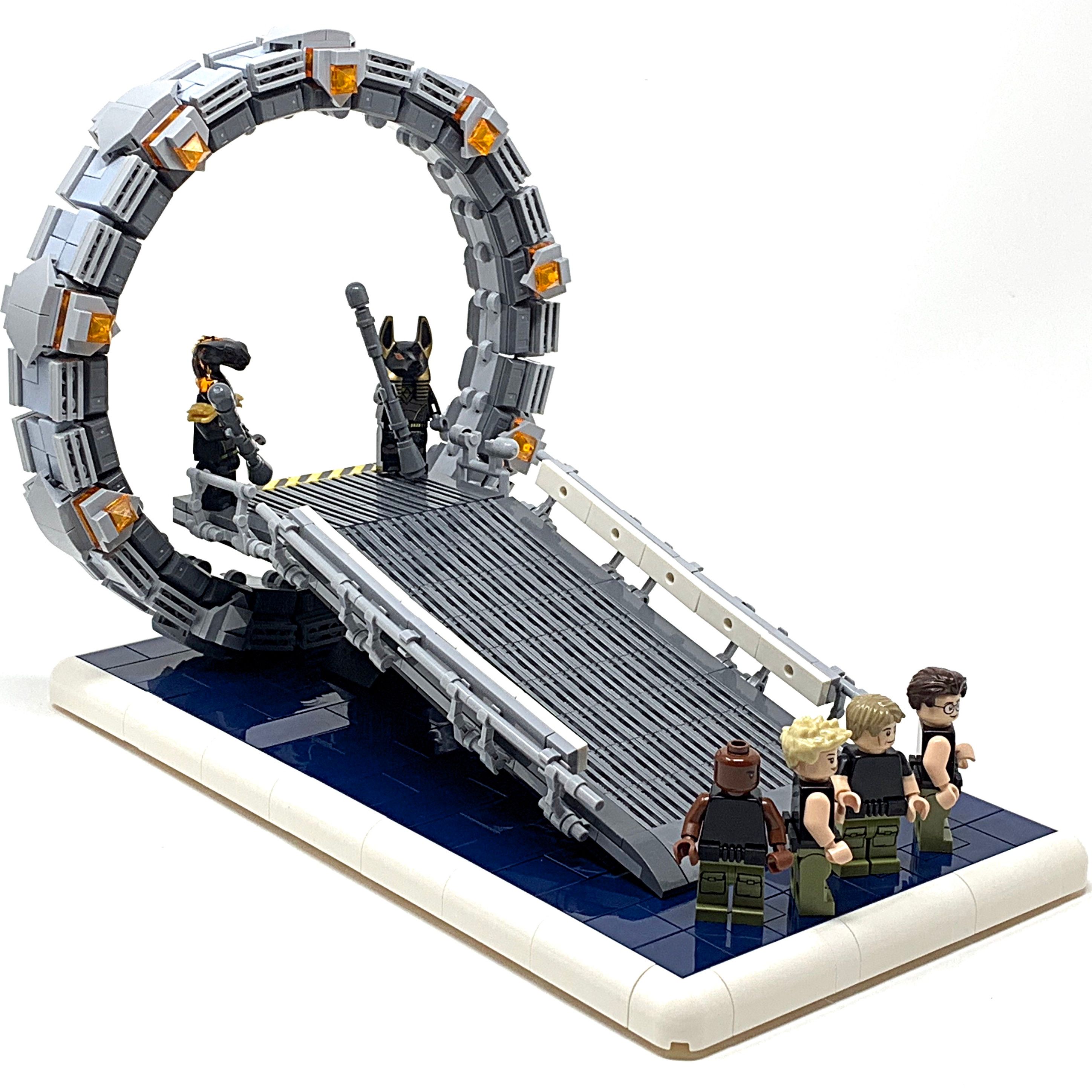 Stargate Meticulously Recreated With LEGO Is Super Accurate To Show