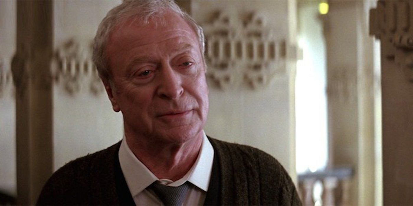 Michael Caine as Alfred Pennyworth in The Dark Knight