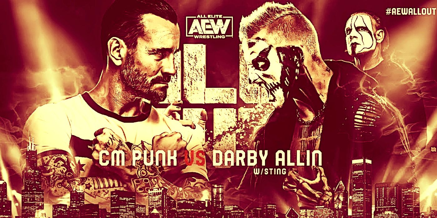 CM Punk vs. Darby Allin How To Watch AEW All Out & What Time It Starts