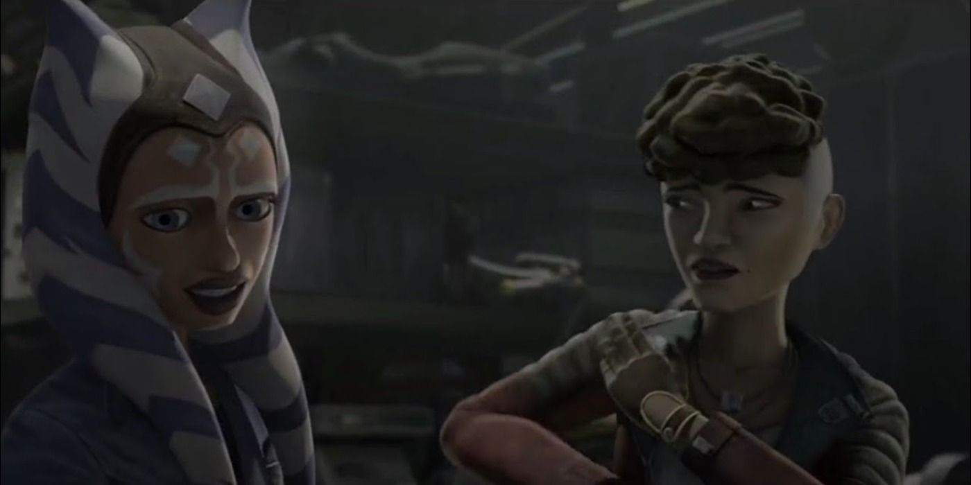 Ahsoka tells Trace that she learned to fight from her older brother in Star Wars The Clone Wars
