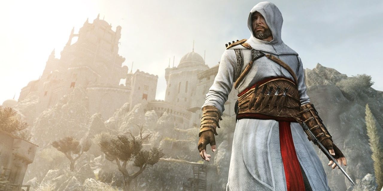 Altair walks away from Masyaf in Assassin's Creed Revelations