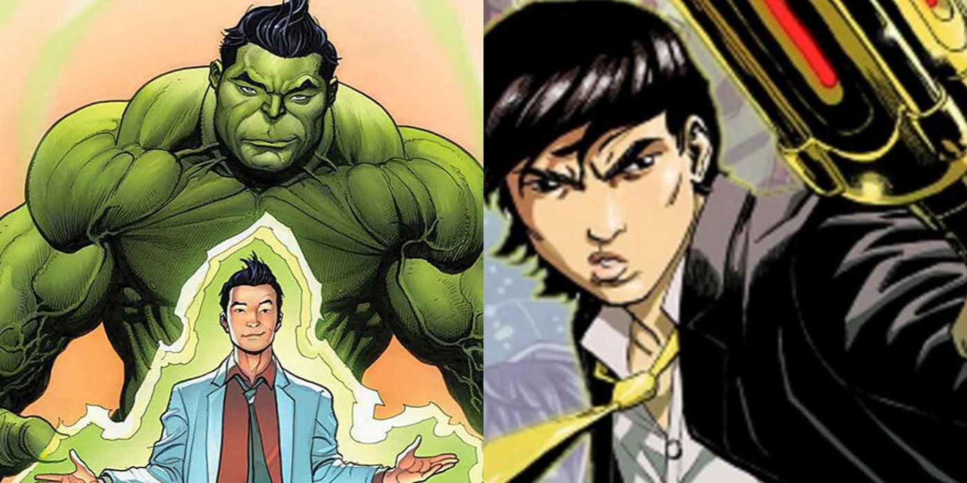 Amadues Cho and The Hulk.