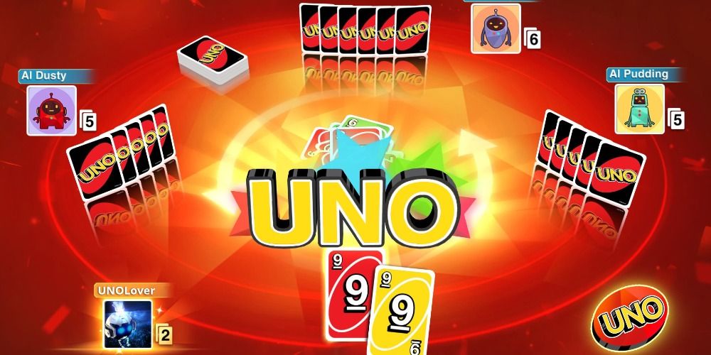An image of the UNO! set up and all the cards