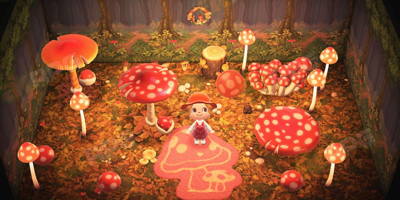 Animal Crossing New Horizons Mushroom Room