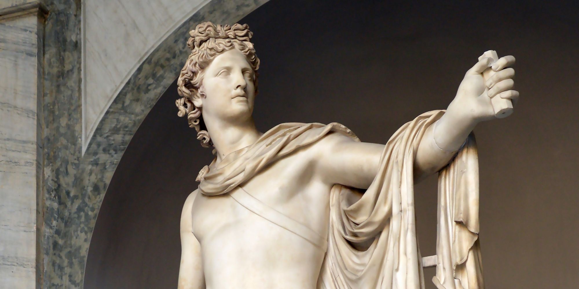 The Apollo Belvedere sculpture at Vatican Museums, Vatican City