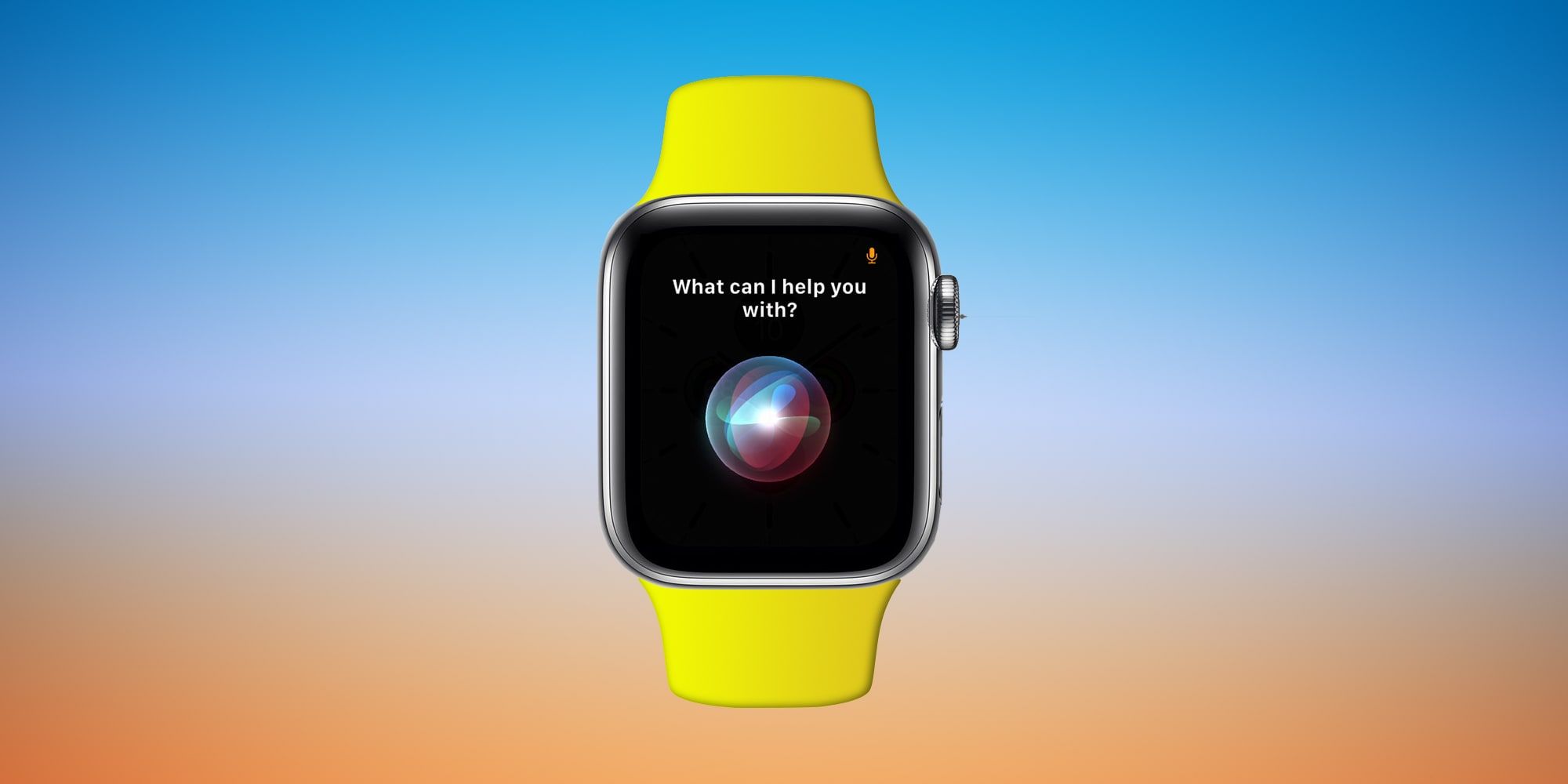 Apple Watch Siri Activated Wake Up Listening