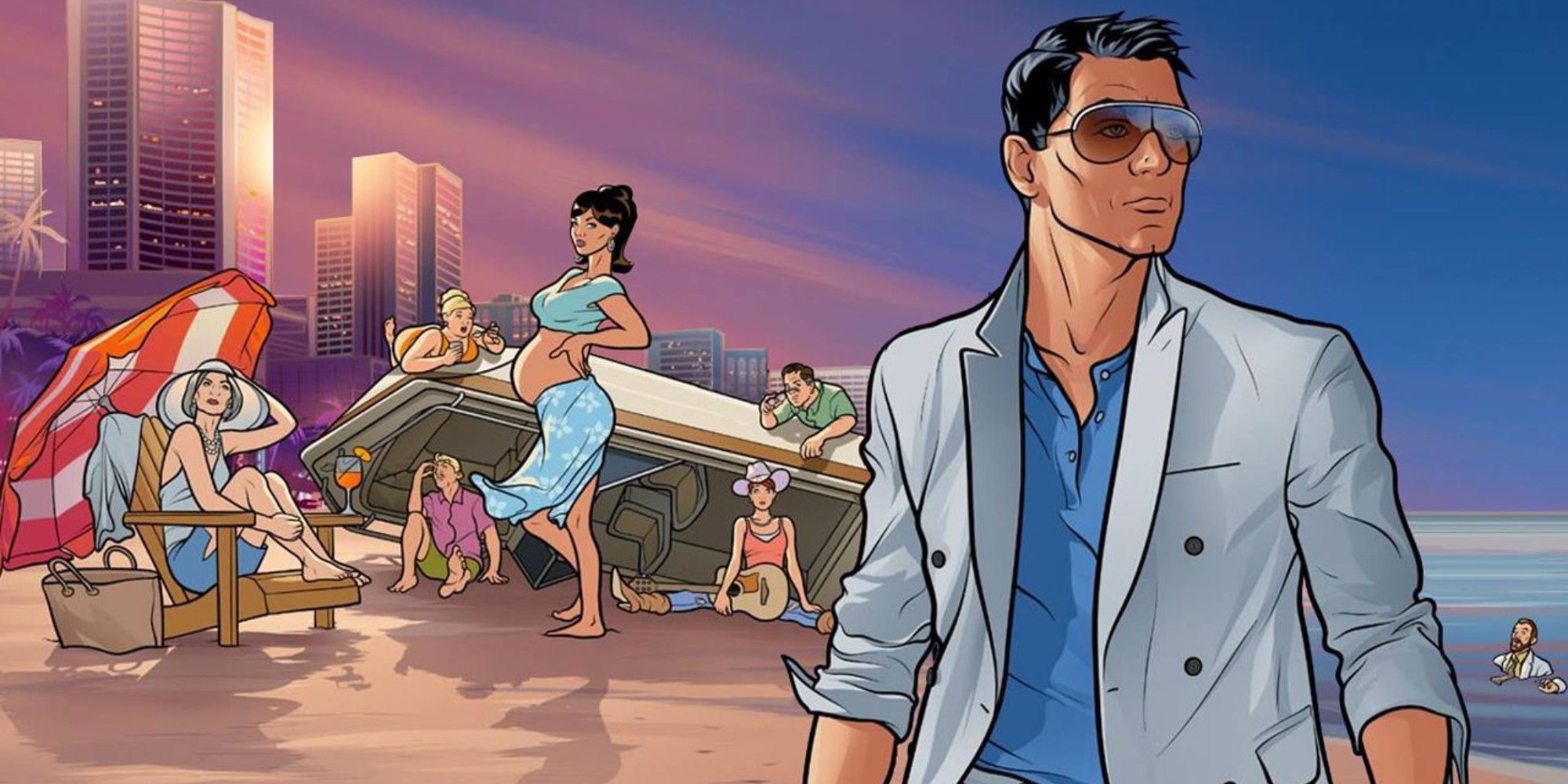 Pôster da 5ª Temporada de Archer Archer Vice