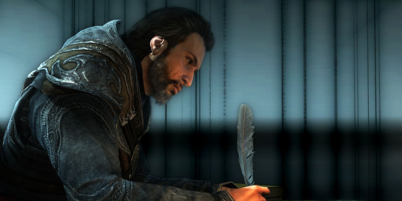 Ezio writes in Assassin's Creed: Revelations.