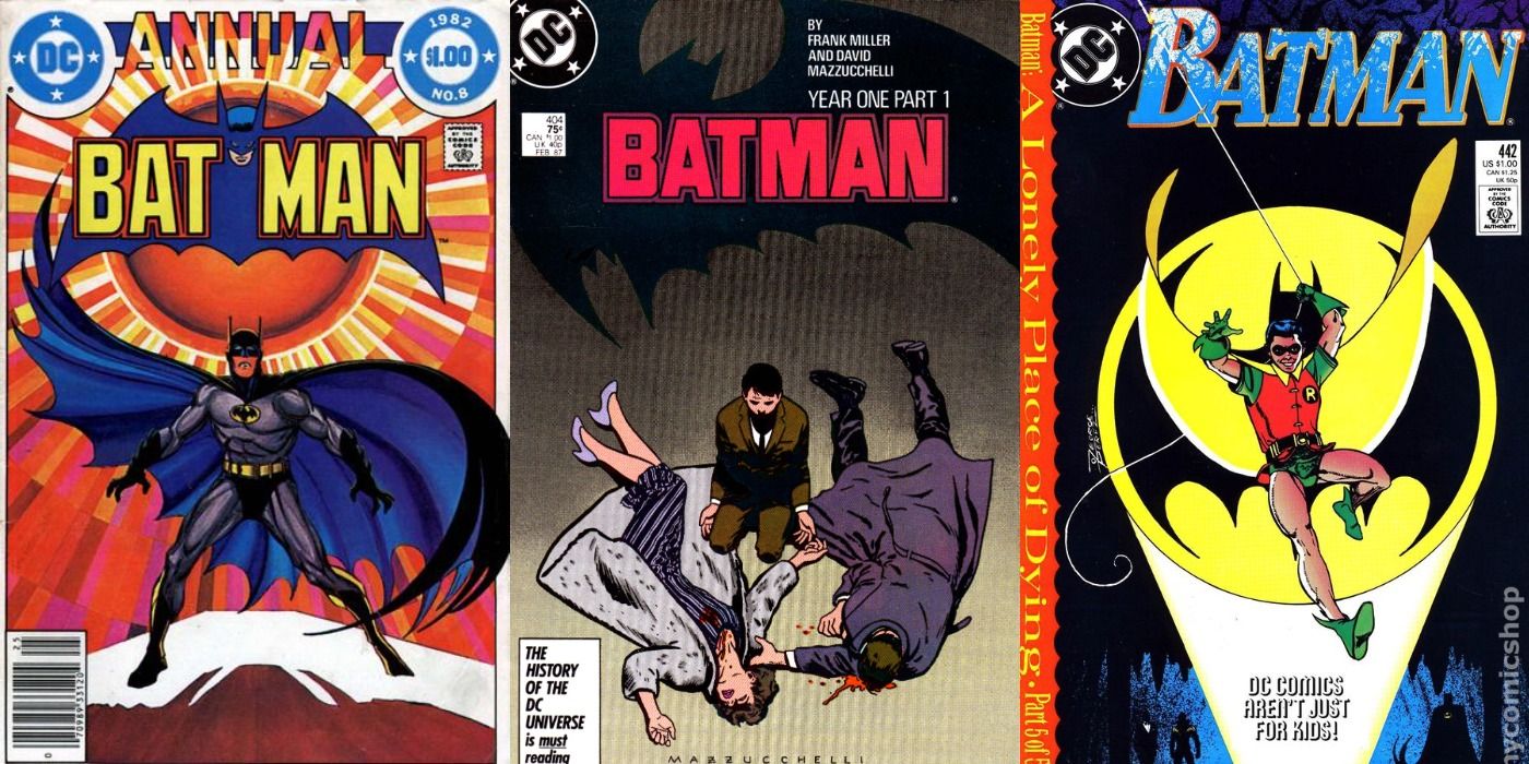 Enjuague bucal Mente pila Batman: 10 Best Comic Issues Of The 1980s