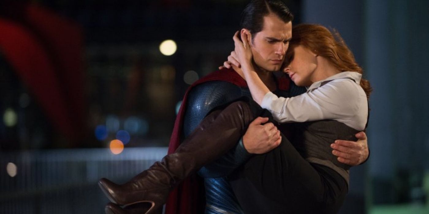 Superman Carries Lois in Batman V. Superman