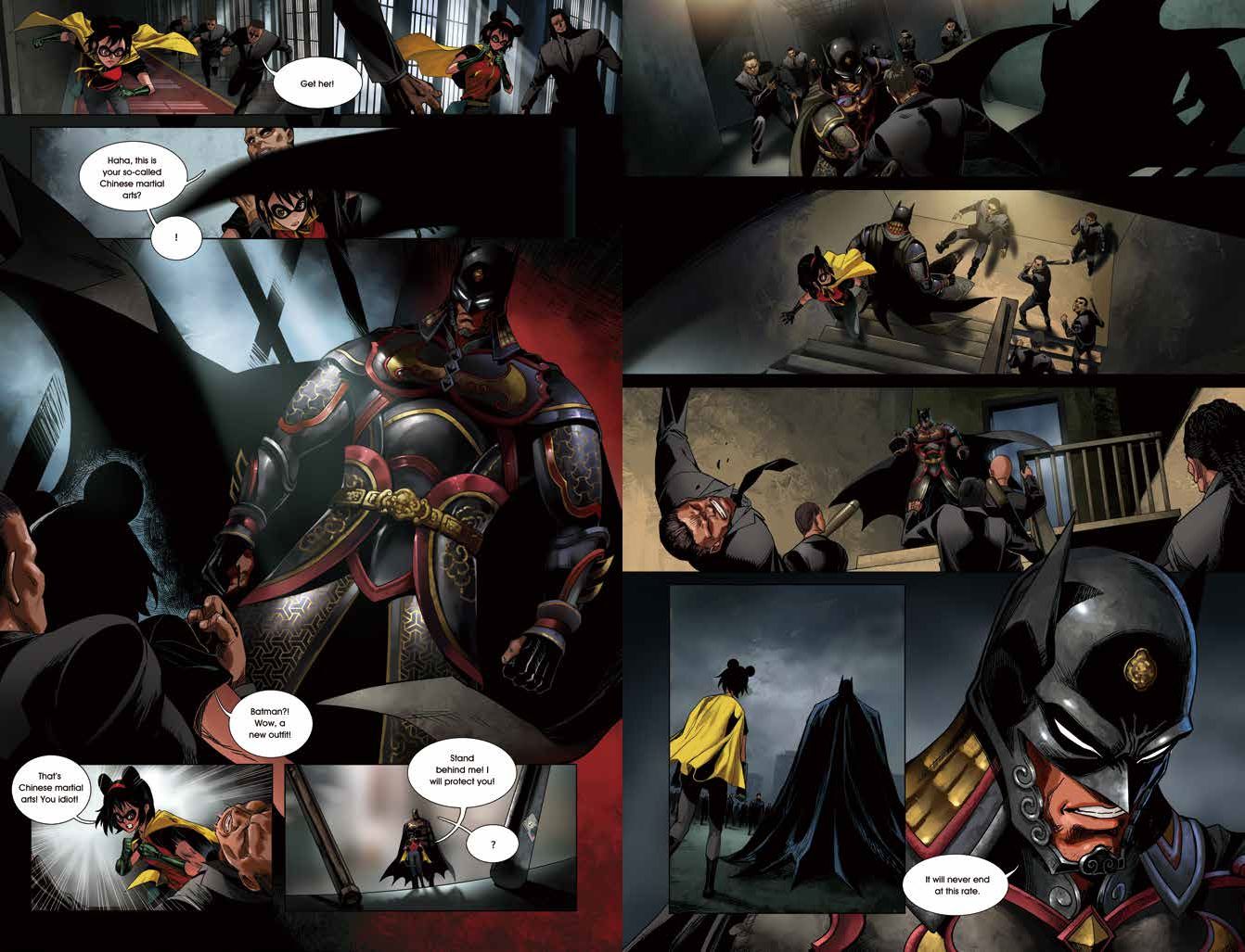 Batman World Comic China Art