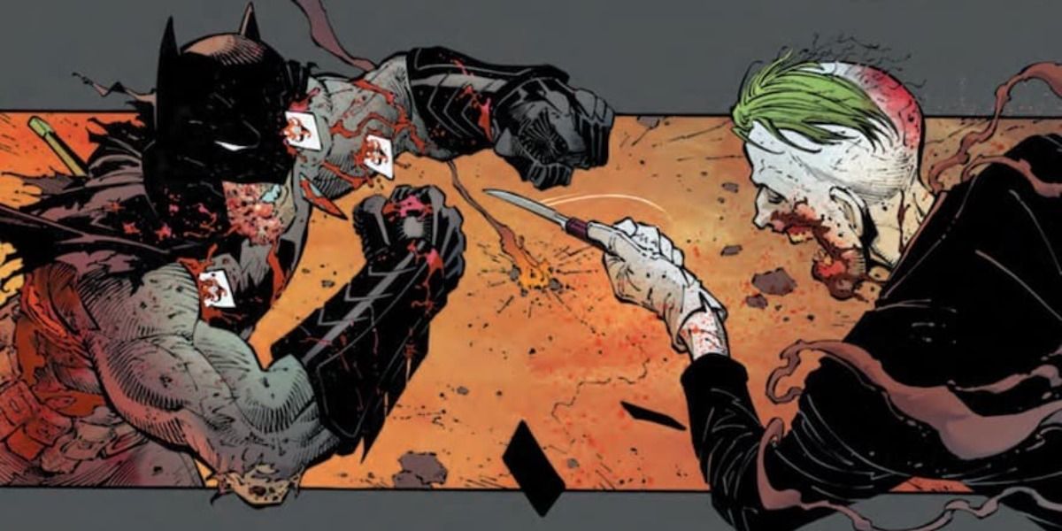 Batman vs. Joker in the Endgame finale