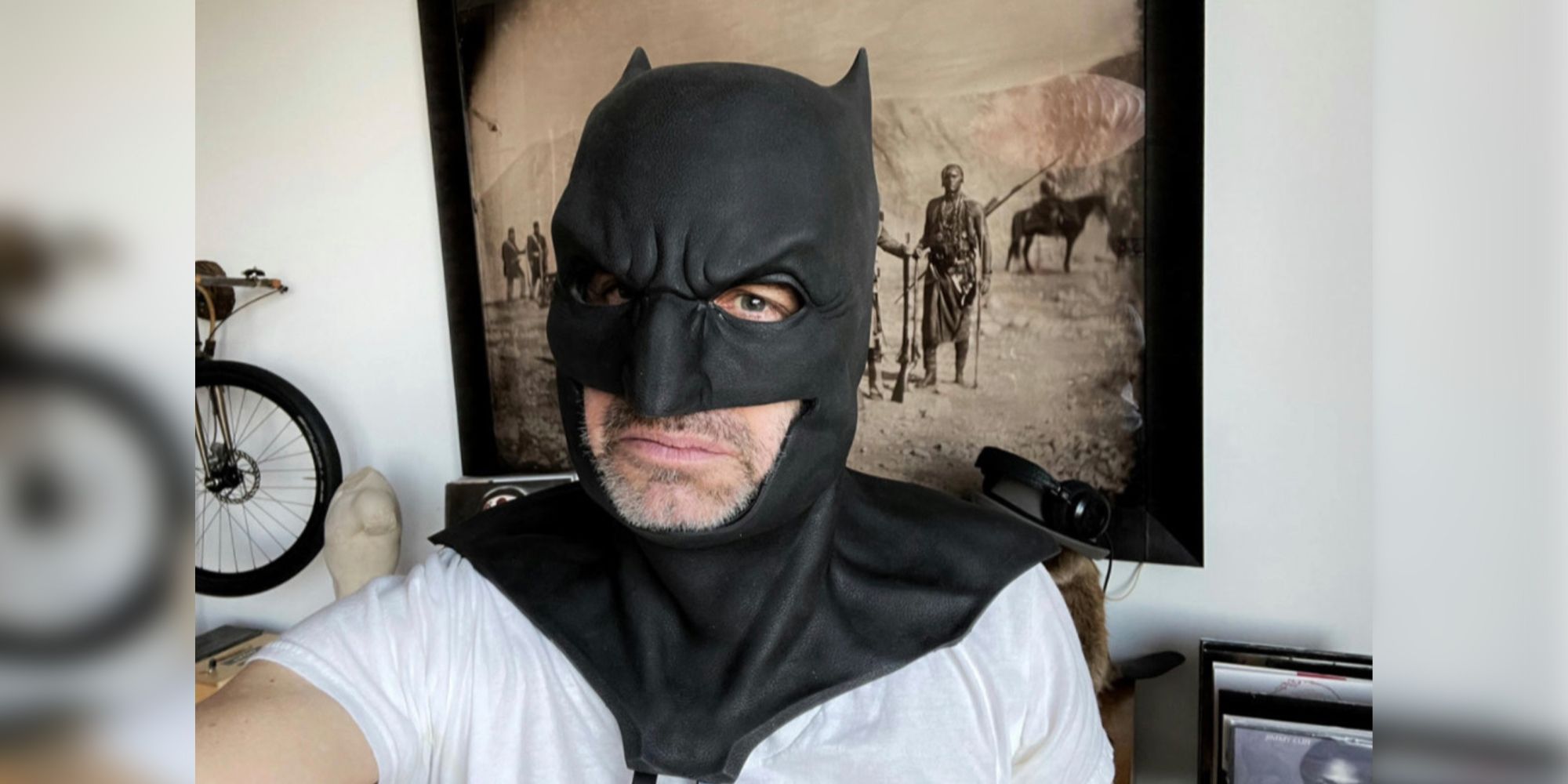 Ben Affleck Batman Cowl