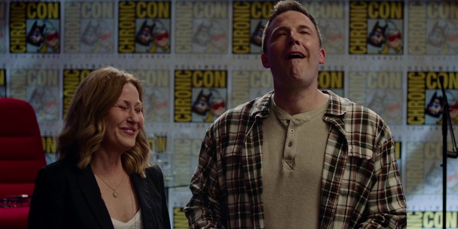 Ben Affleck and Joey Lauren Adams at Chronic-Con in Jay and Silent Bob Reboot