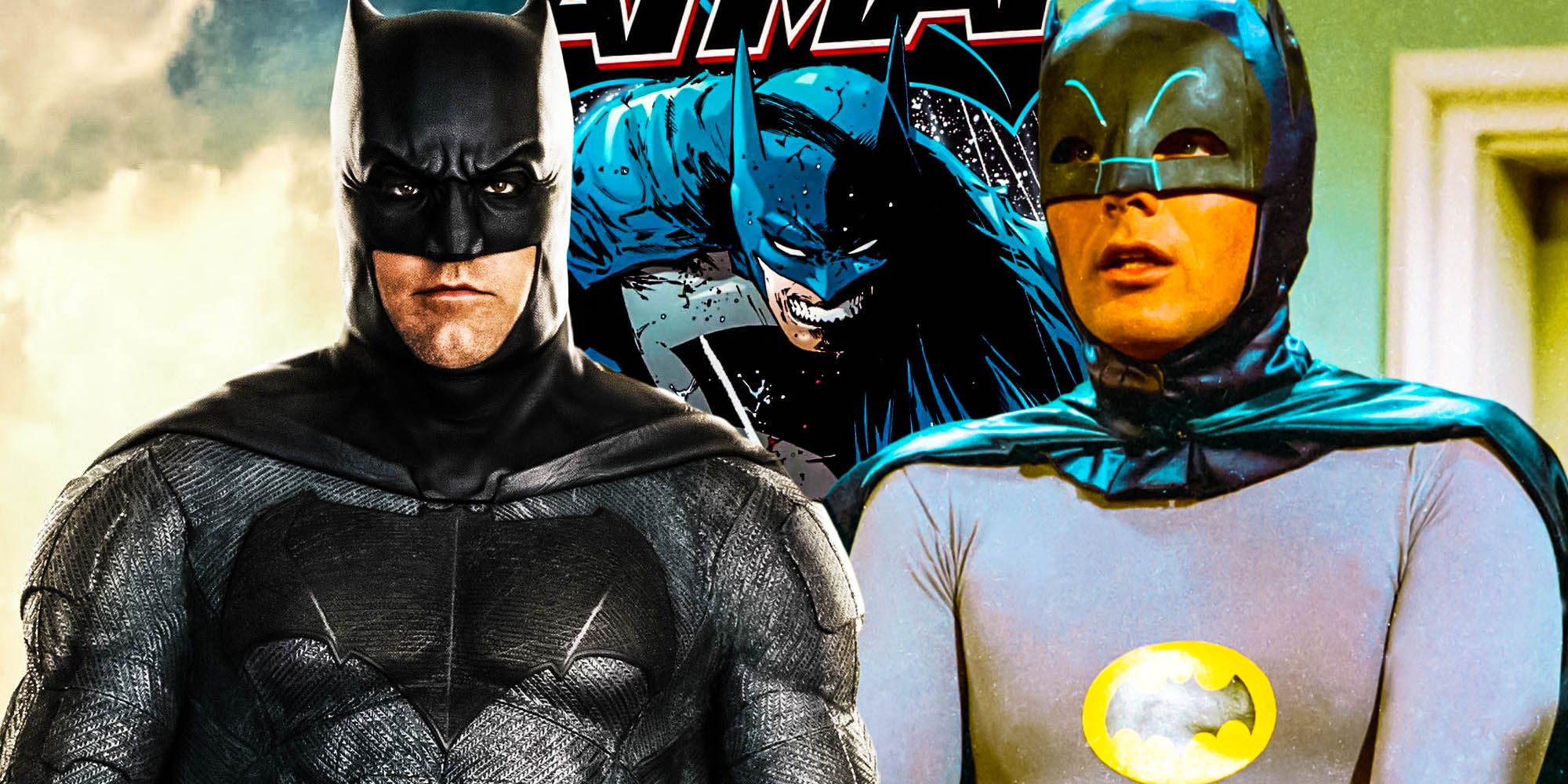 The Most Comic-Accurate Batman Versions Are Ben Affleck & Adam West