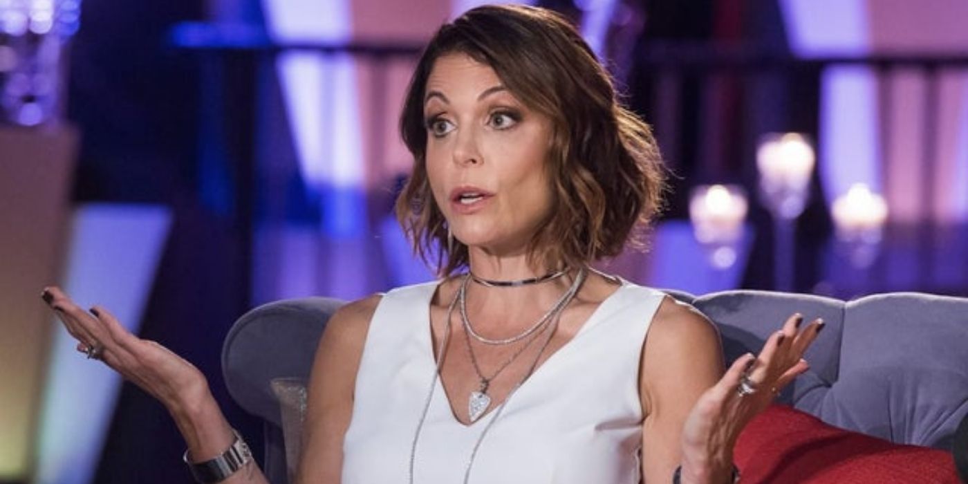 Bethenny Frankel looks confused on the reunion for RHONY