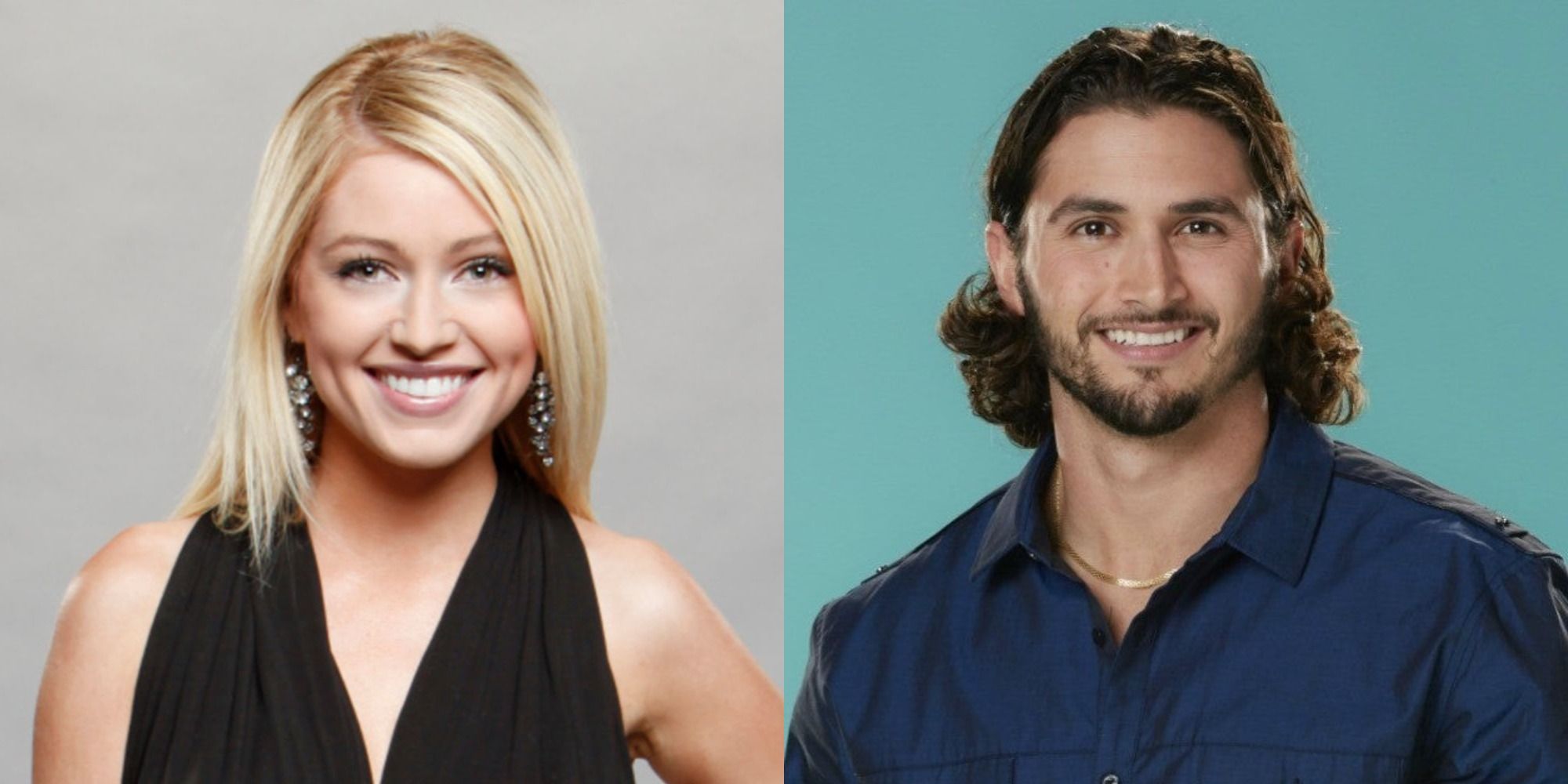 Split image of Britney and Victor from Big Brother
