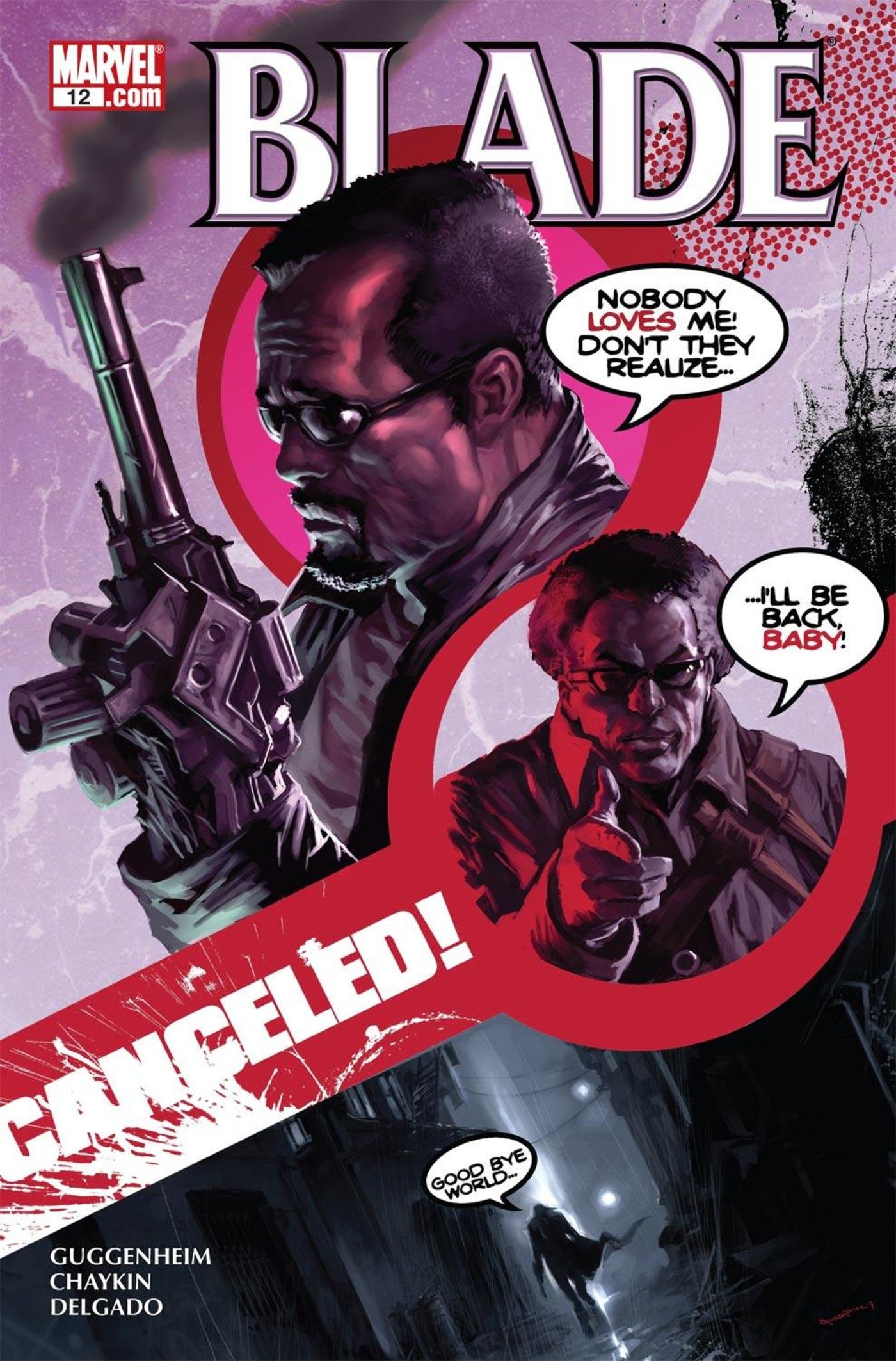Blade 12 comic cover