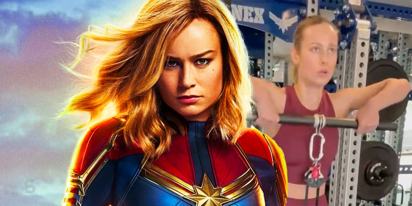 Brie Larson Captain Marvel 2 Workout