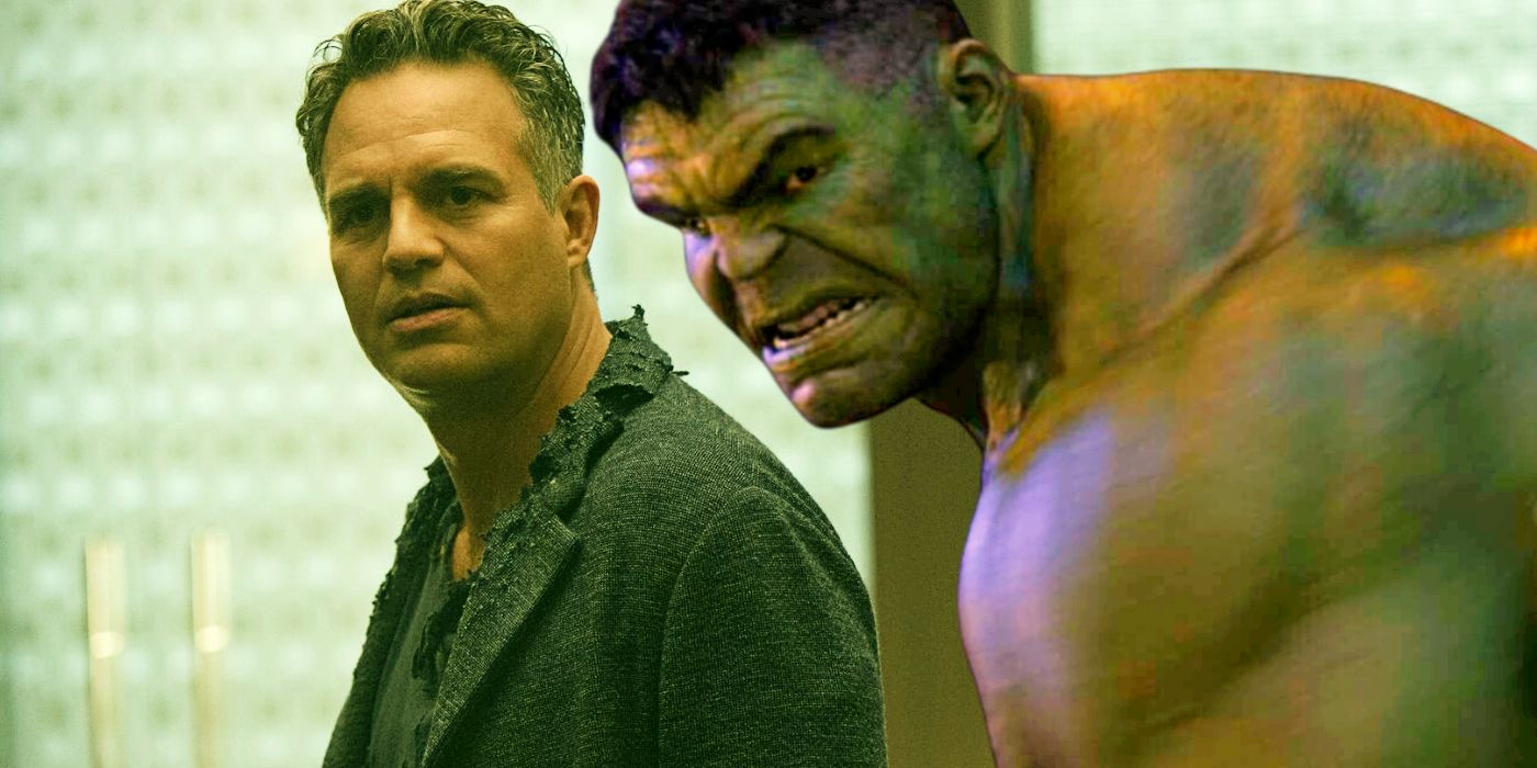 Bruce Banner and Hulk in Avengers Infinity War