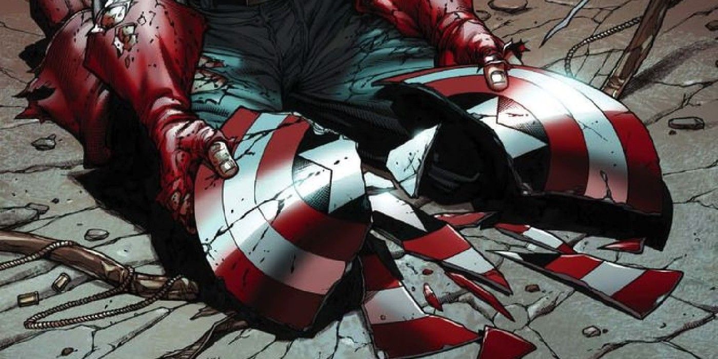 Captain America Broken Shield