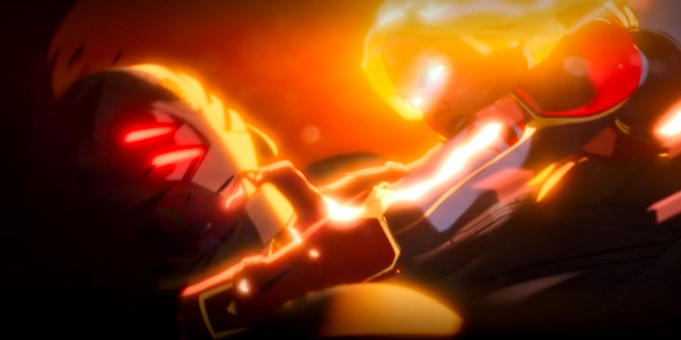 Captain Marvel Fighting Ultron in What If Episode 8