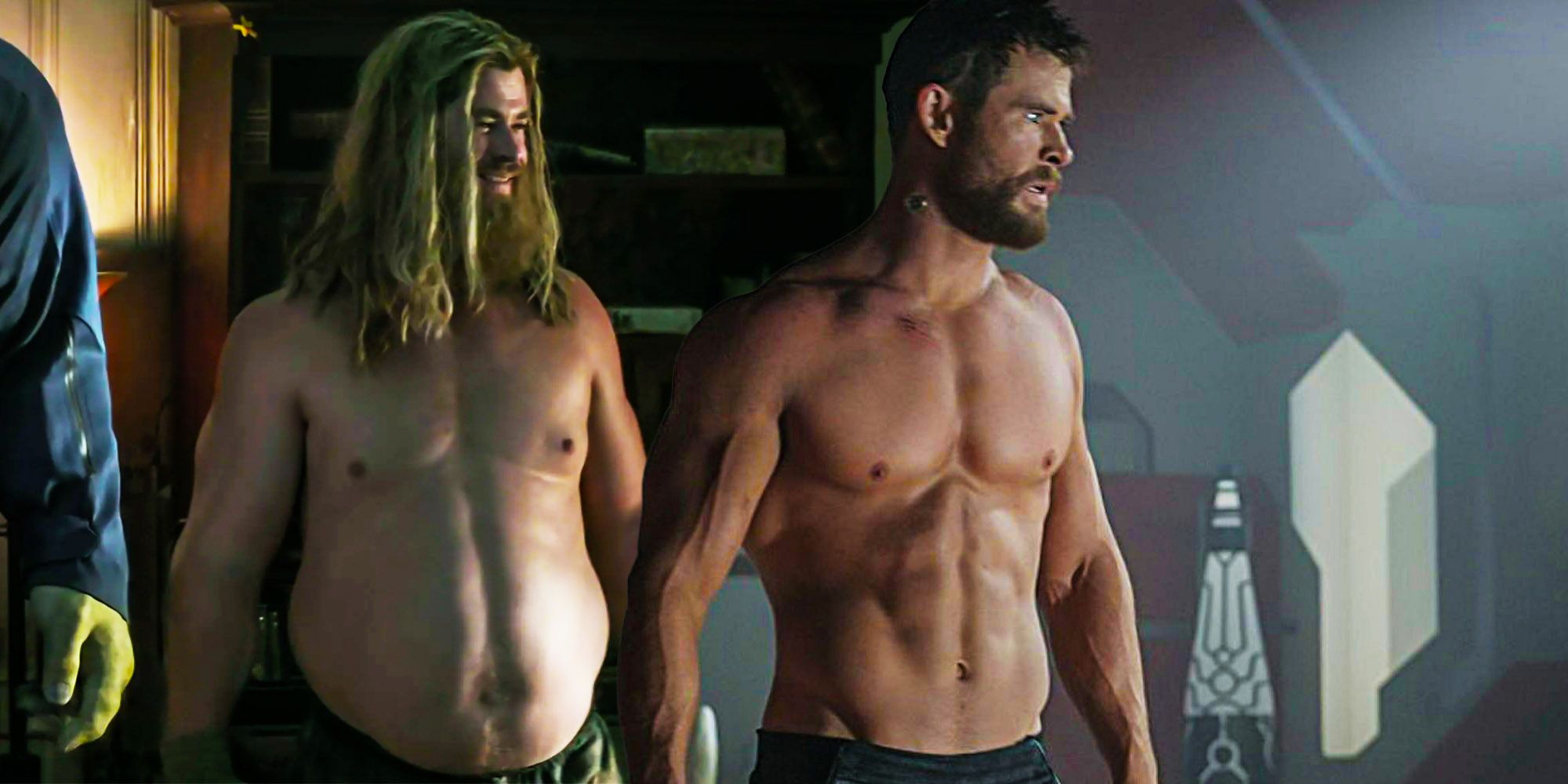 Chris hemsworth Training Thor love and thunder fat thor