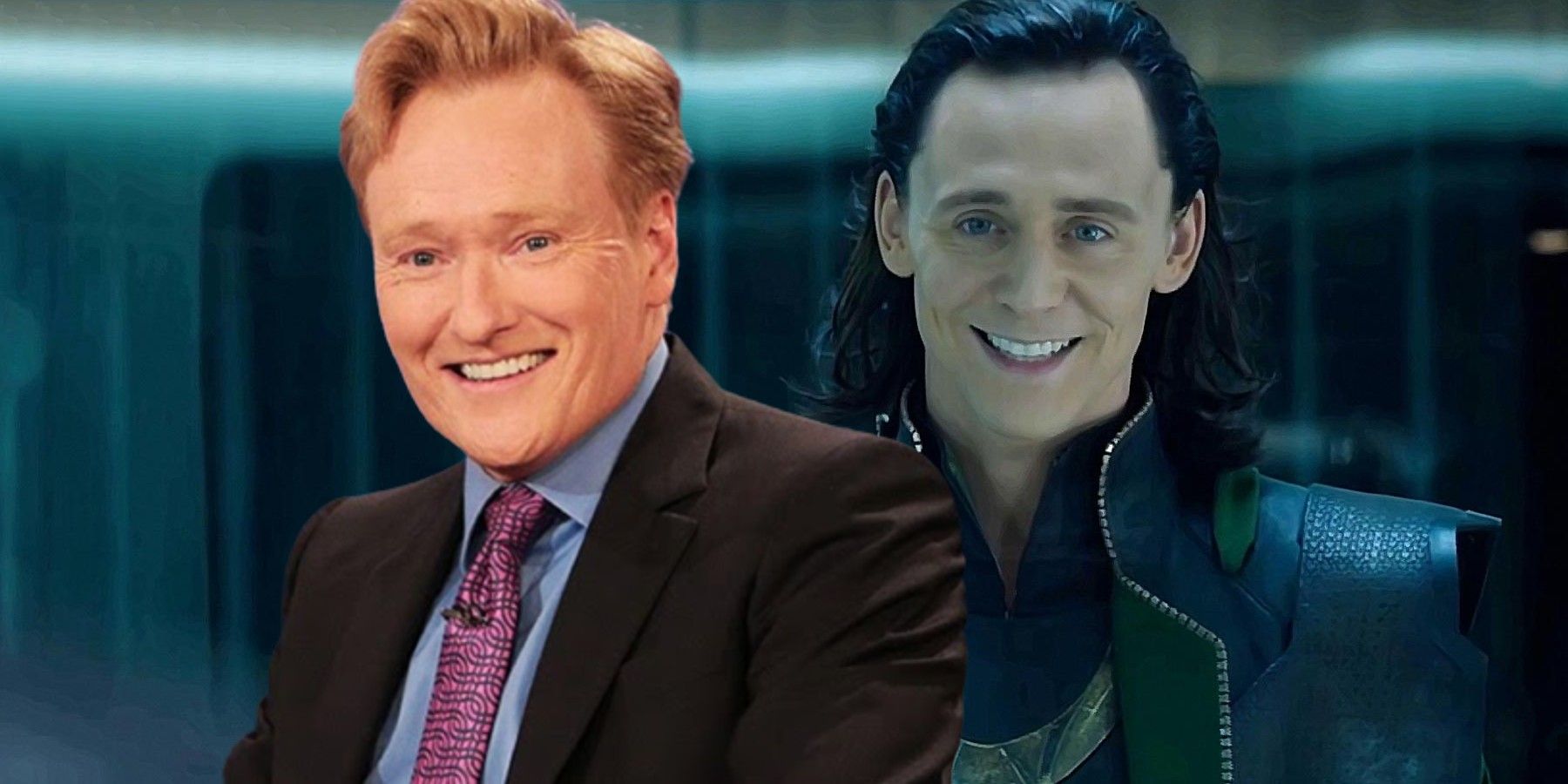 Conan OBrien Tom Hiddleston Thor reaction