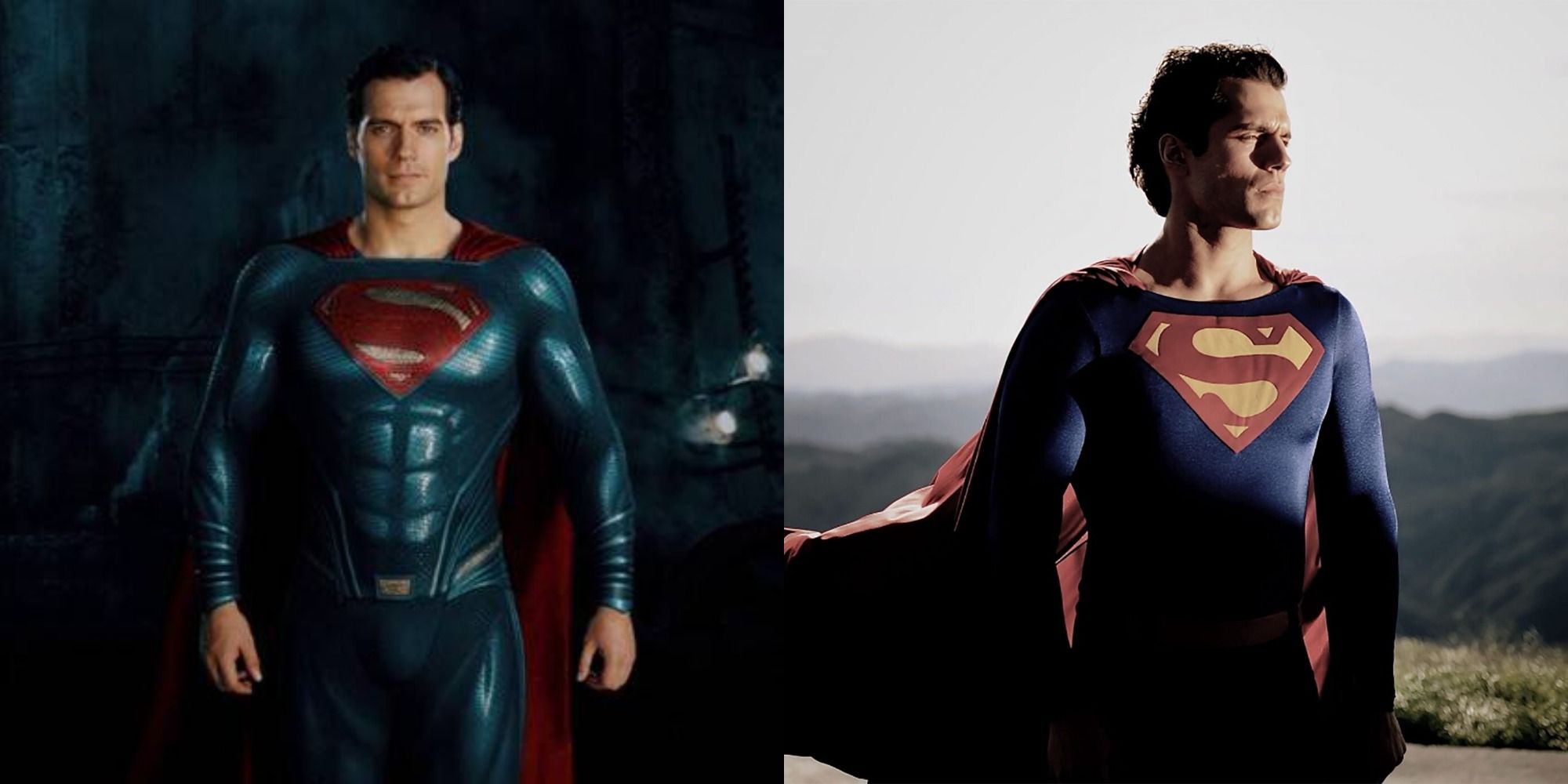 Henry Cavill in the audition of Man of Steel, wearing Christopher