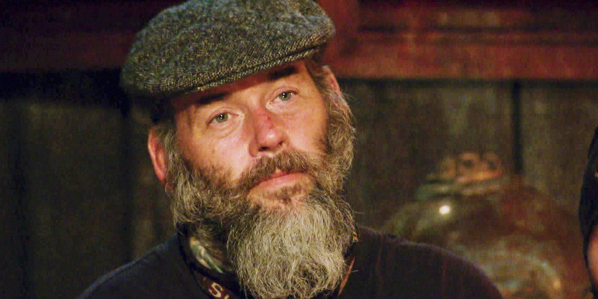 Dan from Survivor with a big beard