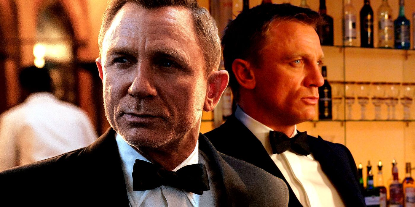 Daniel Craig as James Bond in No Time To Die and Casino Royale