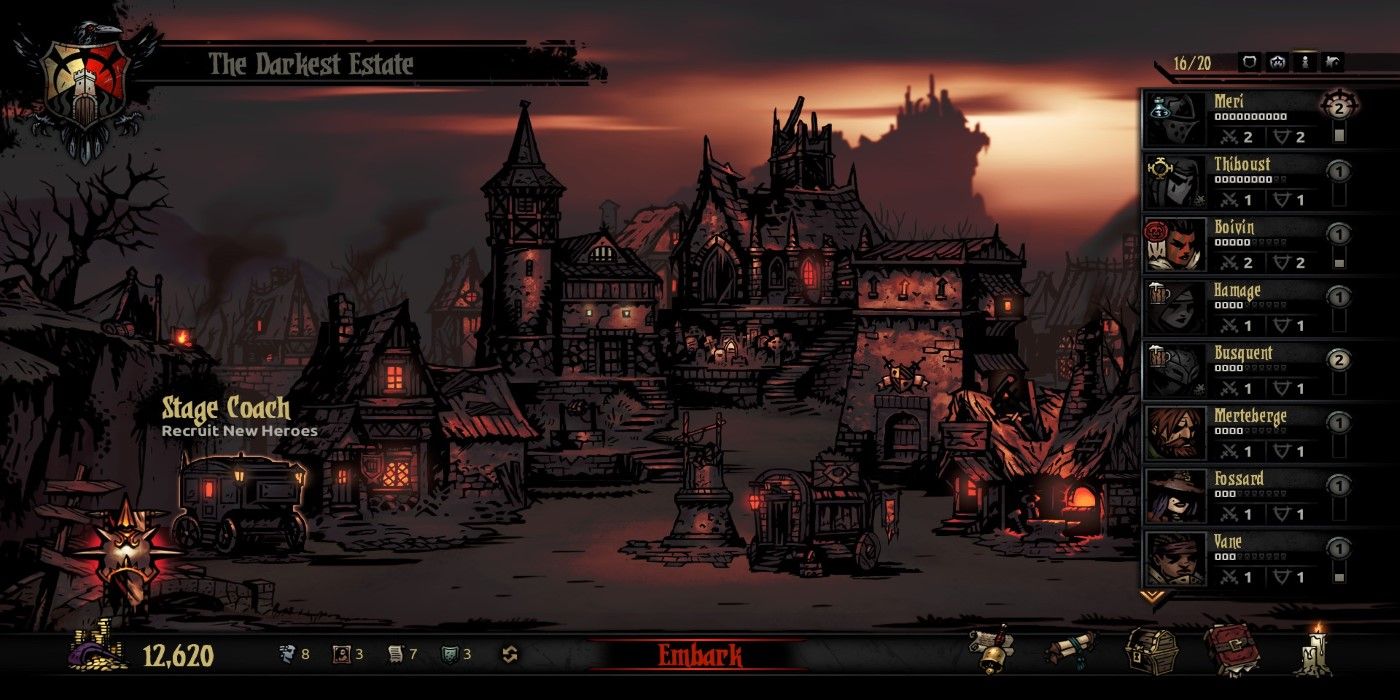 darkest dungeon party combos for area